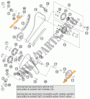 DISTRIBUCION para KTM 1190 RC8 R BLACK 2011