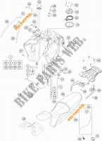 DEPOSITO / ASIENTO para KTM 1190 ADVENTURE R ABS 2016