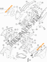 PLASTICOS para KTM 1190 ADVENTURE R ABS 2016