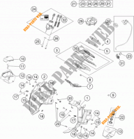 LLAVE DE CONTACTO para KTM 1190 ADVENTURE R ABS 2016