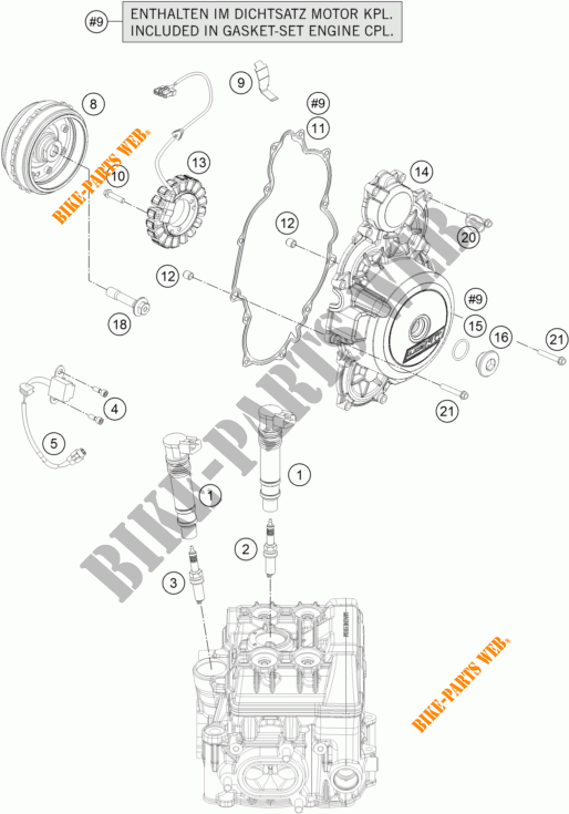 ALTA para KTM 1190 ADVENTURE R ABS 2016