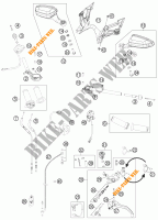 MANILLAR / MANDOS para KTM 1190 RC8 R WHITE 2011