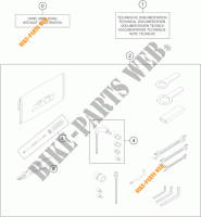 HERRAMIENTAS / MANUAL / OPCIONES para KTM 1190 ADVENTURE R ABS 2013