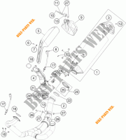 ESCAPE para KTM 1190 ADVENTURE ABS ORANGE 2016