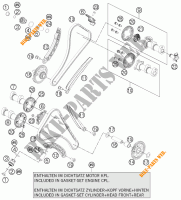 DISTRIBUCION para KTM 1190 RC8 R BLACK 2011