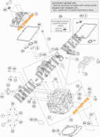 CULATA DELANTERA para KTM 1190 ADVENTURE ABS ORANGE 2015