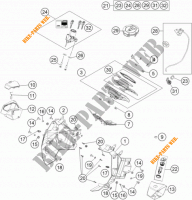 LLAVE DE CONTACTO para KTM 1190 ADVENTURE ABS ORANGE 2015