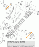 DISTRIBUCION para KTM 1190 ADVENTURE ABS ORANGE 2015