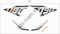 PEGATINAS para KTM 1190 ADVENTURE ABS GREY 2015