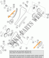DISTRIBUCION para KTM 1190 ADVENTURE ABS GREY 2014