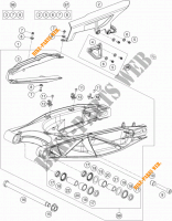 BASCULANTE para KTM 1190 ADVENTURE ABS ORANGE 2014