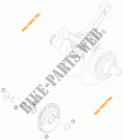 BALANCEADOR para KTM 1190 RC8 R LIMITED EDITION AKRAPOVIC 2010