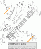 DISTRIBUCION para KTM 1190 ADVENTURE ABS GREY 2013