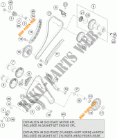 DISTRIBUCION para KTM 1050 ADVENTURE ABS 2016