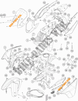 PLASTICOS para KTM 1050 ADVENTURE ABS 2016