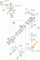 HORQUILLA / TIJA DIRECCION para KTM 1190 RC8 R 2010