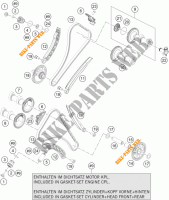 DISTRIBUCION para KTM 1050 ADVENTURE ABS 2016