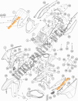 PLASTICOS para KTM 1050 ADVENTURE ABS 2015