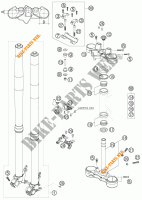 HORQUILLA / TIJA DIRECCION para KTM 990 ADVENTURE S 2007