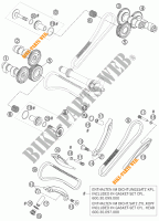 DISTRIBUCION para KTM 990 ADVENTURE S 2007
