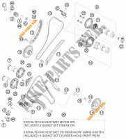 DISTRIBUCION para KTM 1190 RC8 R 2010