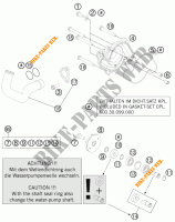 BOMBA DE AGUA para KTM 990 ADVENTURE R 2012