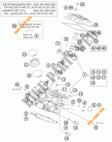CULATA TRASERA para KTM 990 ADVENTURE R 2012