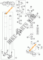 HORQUILLA / TIJA DIRECCION para KTM 990 ADVENTURE R 2012