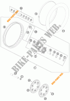 LLANTA DELANTERA para KTM 990 ADVENTURE R 2012