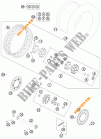 LLANTA TRASERA para KTM 990 ADVENTURE R 2012