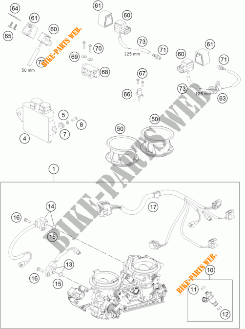 INYECCION para KTM 990 ADVENTURE R 2012