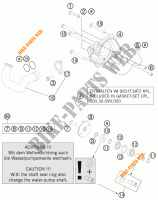 BOMBA DE AGUA para KTM 990 ADVENTURE DAKAR EDITION 2011