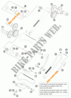 DISTRIBUCION para KTM 990 ADVENTURE DAKAR EDITION 2011