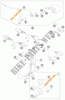 FARO / PILOTO TRASERO para KTM 990 ADVENTURE DAKAR EDITION 2011