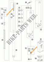 HORQUILLA (PIEZAS) para KTM 990 ADVENTURE DAKAR EDITION 2011