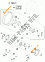 LLANTA TRASERA para KTM 990 ADVENTURE DAKAR EDITION 2011