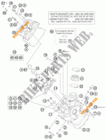 CULATA DELANTERA para KTM 990 ADVENTURE ORANGE ABS 2011