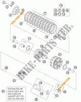 EMBRAGUE para KTM 990 ADVENTURE ORANGE ABS 2011
