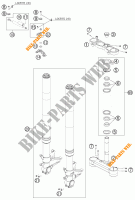 HORQUILLA / TIJA DIRECCION para KTM 1190 RC8 R 2009