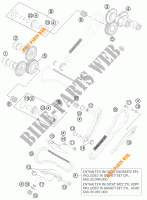 DISTRIBUCION para KTM 990 SUPERMOTO T BLACK ABS 2013