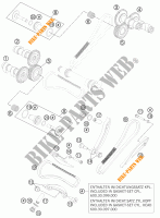 DISTRIBUCION para KTM 990 SUPERMOTO T BLACK ABS 2012