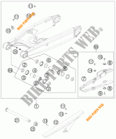 BASCULANTE para KTM 990 SUPERMOTO R ABS 2013
