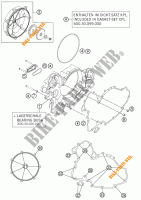 TAPA DE EMBRAGUE para KTM 990 SUPERMOTO R ABS 2013
