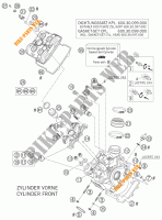 CULATA DELANTERA para KTM 950 SUPERMOTO ORANGE 2007