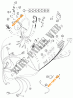 INSTALACION ELECTRICA para KTM 950 SUPERMOTO ORANGE 2005