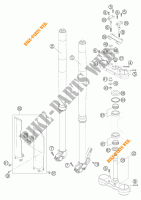 HORQUILLA / TIJA DIRECCION para KTM 660 SMC 2004