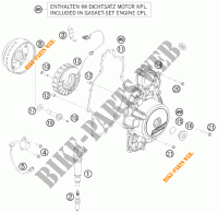 ALTA para KTM 1190 RC8 BLACK 2009