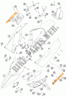 PLASTICOS para KTM 690 SUPERMOTO LIMITED EDITION 2009