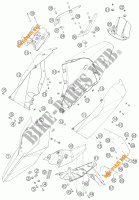 PLASTICOS para KTM 690 SUPERMOTO PRESTIGE 2007