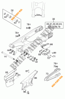 BASCULANTE para KTM 125 SUPERMOTO 2000